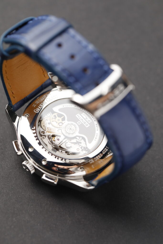 Zenith El Primero Grand Class Open, Chronograph, Power Reserve, full set, 2015, 44 mm