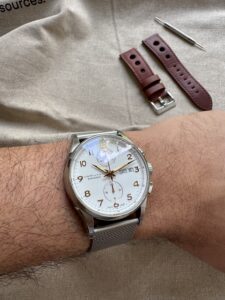 Hamilton Jazzmaster Maestro Chronograph, Day Date, H-21, 42mm