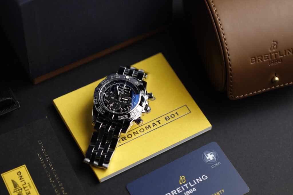 Breitling Chronomat 44, AB0110 Automatic, Caliber B01, 2010, 44 mm
