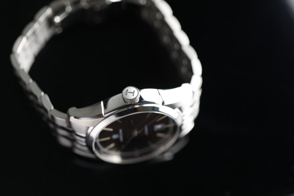 Hamilton Jazzmaster Spirit of Liberty H424151 Automatic, hnědý ciferník, 42 mm