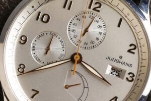 Junghans Attaché Agenda 027/4561 Automatic, Kalenderwoche, Power Reserve, 40 mm