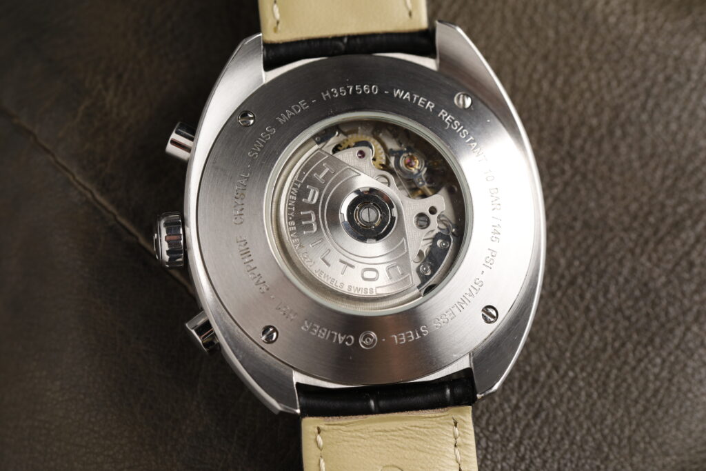 Hamilton Pan Europ H357560 Chronograph Automatic, Panda dial, H-31, 45 mm