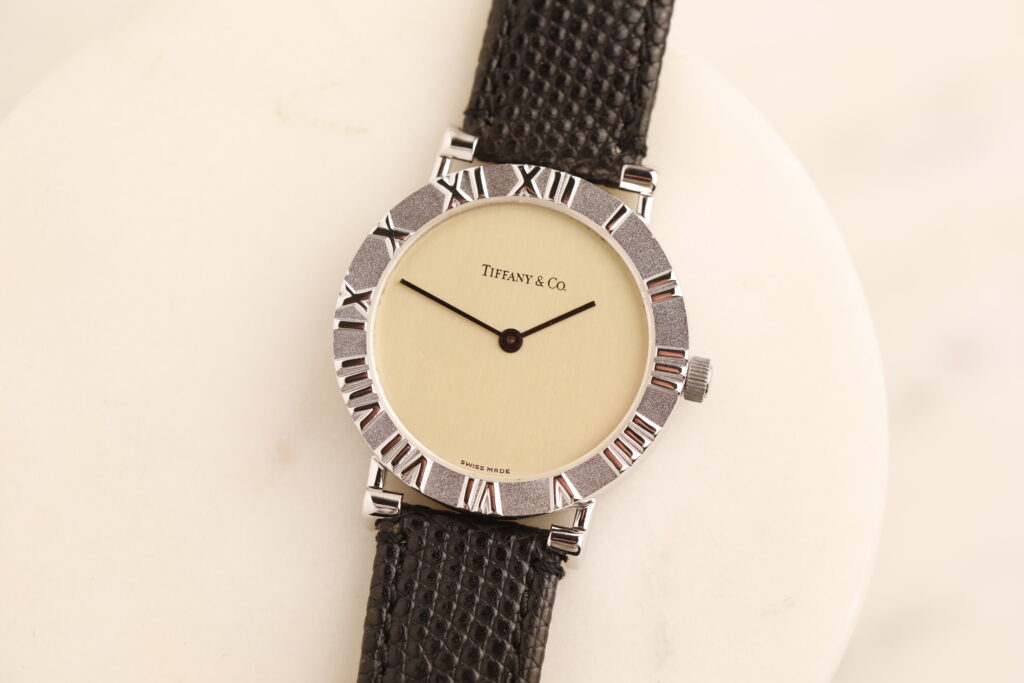 Tiffany & Co. Atlas M0640, stříbro 925, quartz, 31 mm