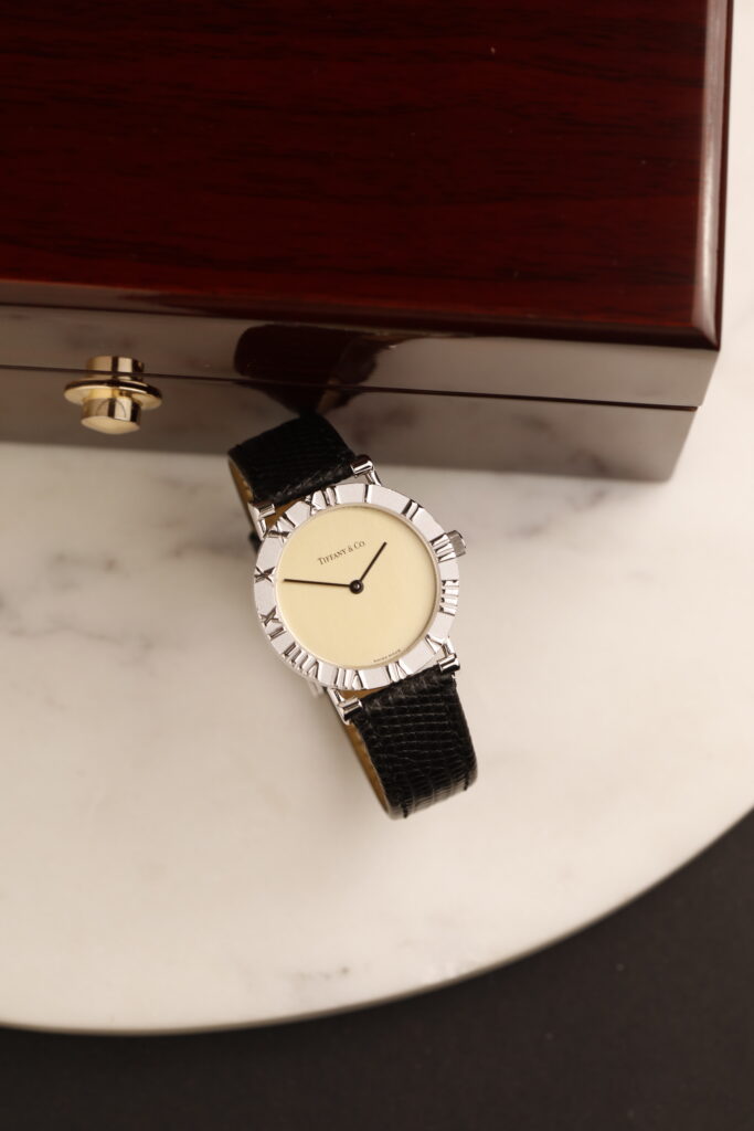 Tiffany & Co. Atlas M0640, stříbro 925, quartz, 31 mm
