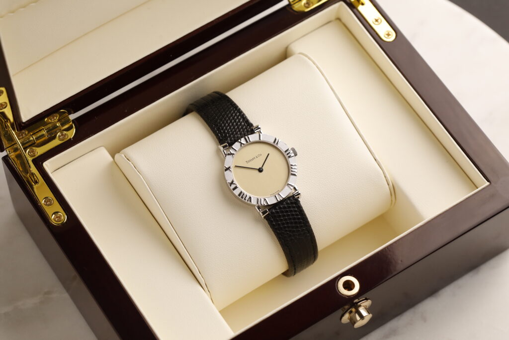 Tiffany & Co. Atlas M0640, stříbro 925, quartz, 31 mm