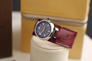 Louis Vuitton Tambour Q1211 červenohnědé, full set, 28 mm