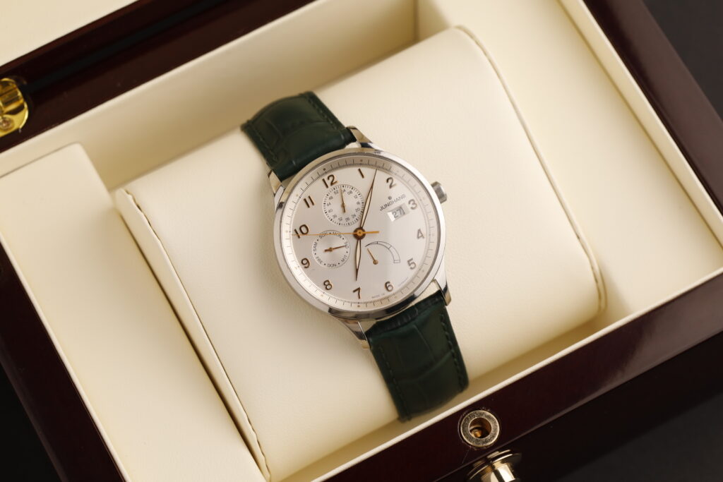 Junghans Attaché Agenda 027/4561 Automatic, Kalenderwoche, Power Reserve, 40 mm