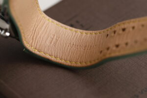 Louis Vuitton Tambour Q1212 datum beige green, 28 mm