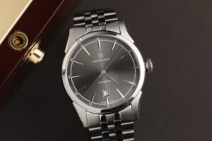 Hamilton Jazzmaster Spirit of Liberty H424151 Automatic, šedý ciferník, 42 mm